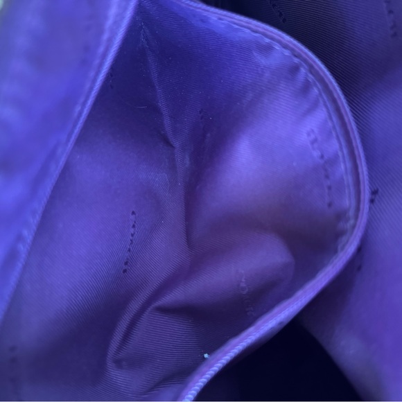 Coach Purple Leather Shoulder Bag - Picture 12 of 13